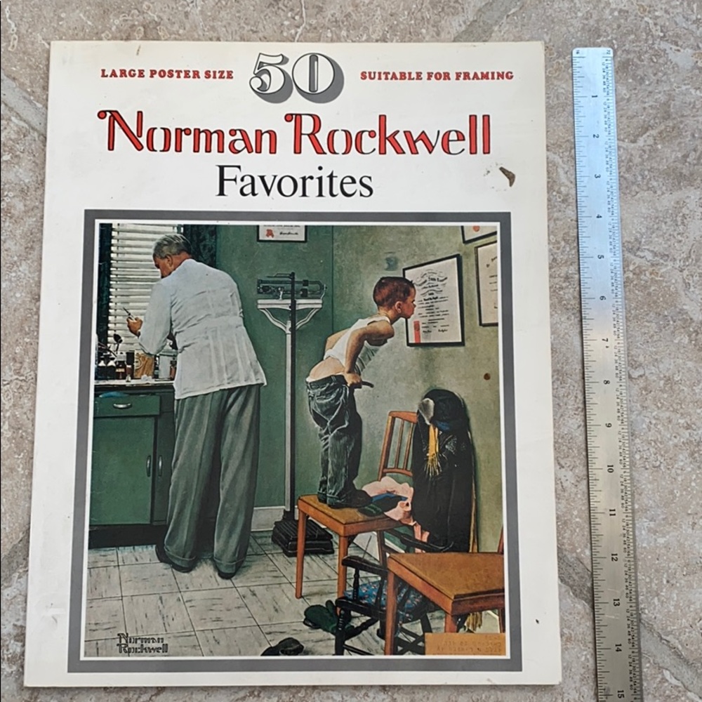 50 Norman Rockwell Favorites Suitable for Framing